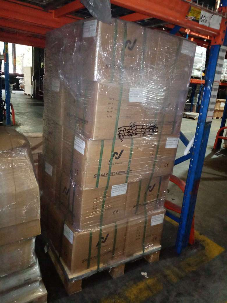 Willing Electric packed cartons for shipment